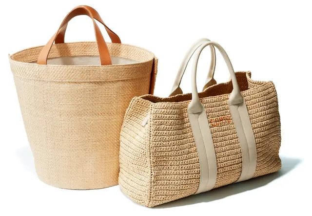 天然素材のでかバッグ