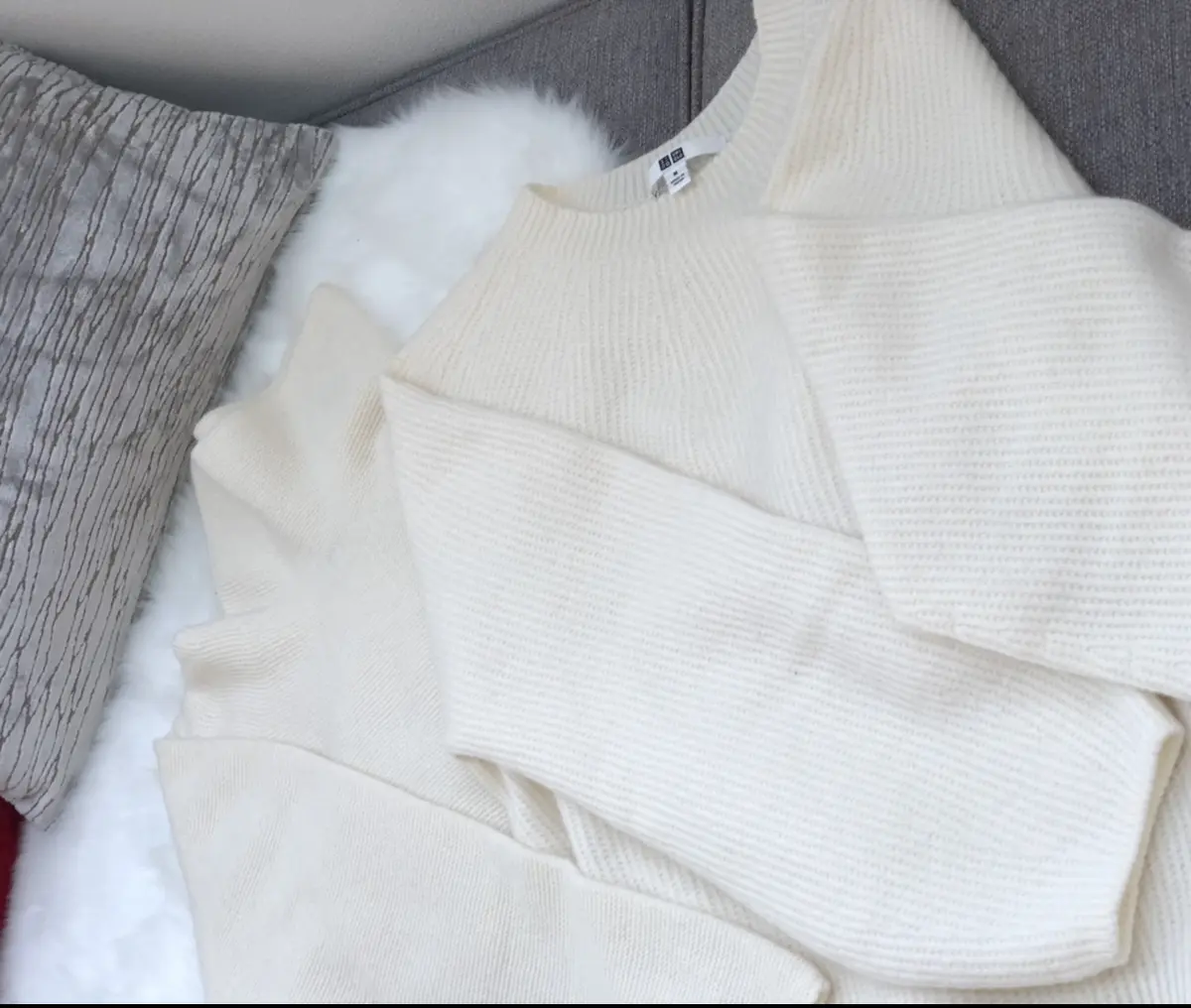 UNIQLOニット2枚でおうち時間をちょの画像_1