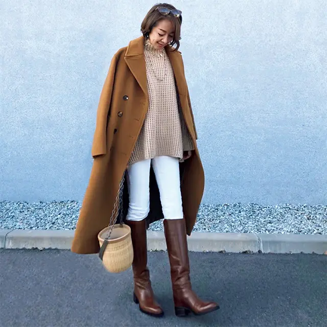 アラフィーおしゃれブロガーコーデ　かごやインディアンジュエリーで私らしく