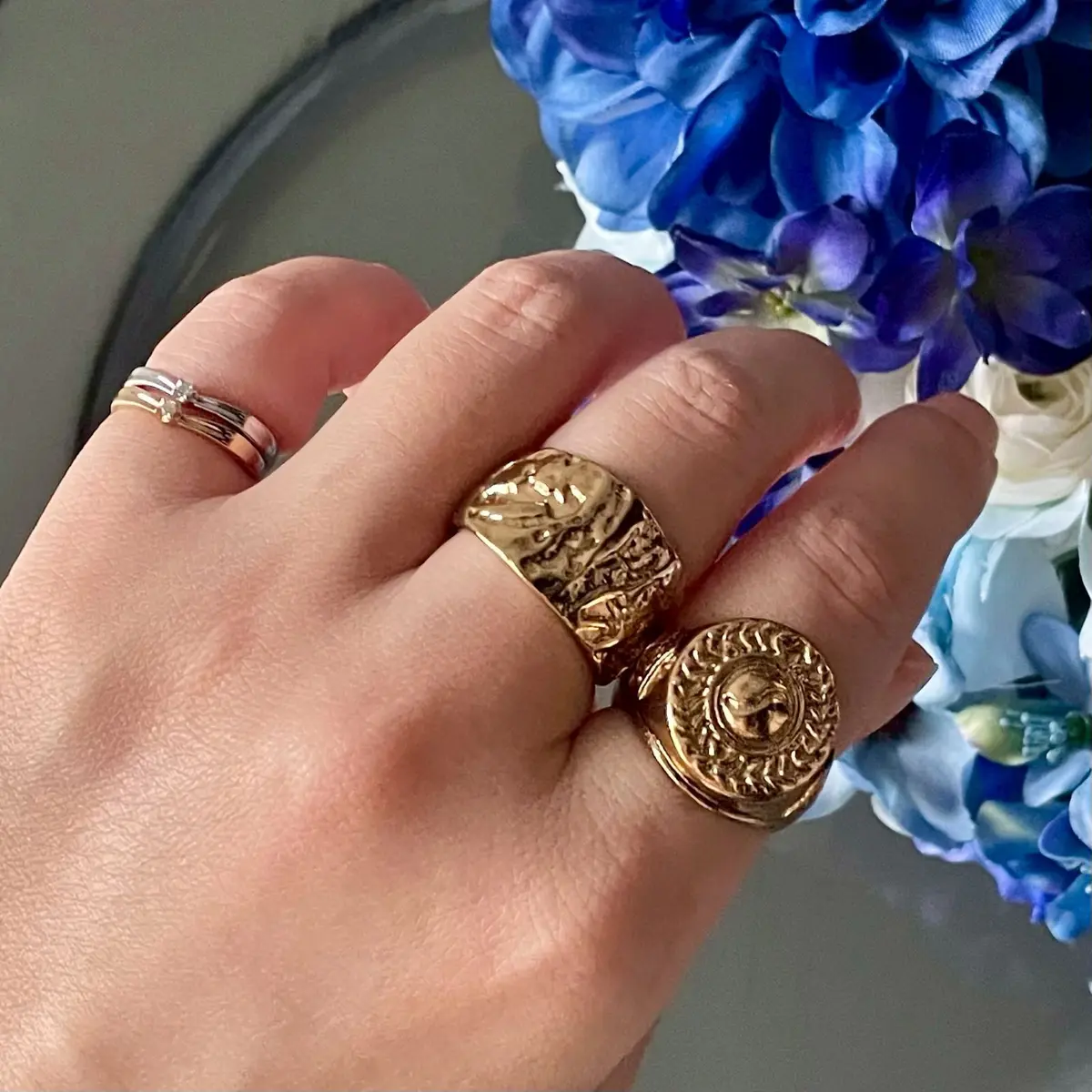 H＆Mのリング着用例