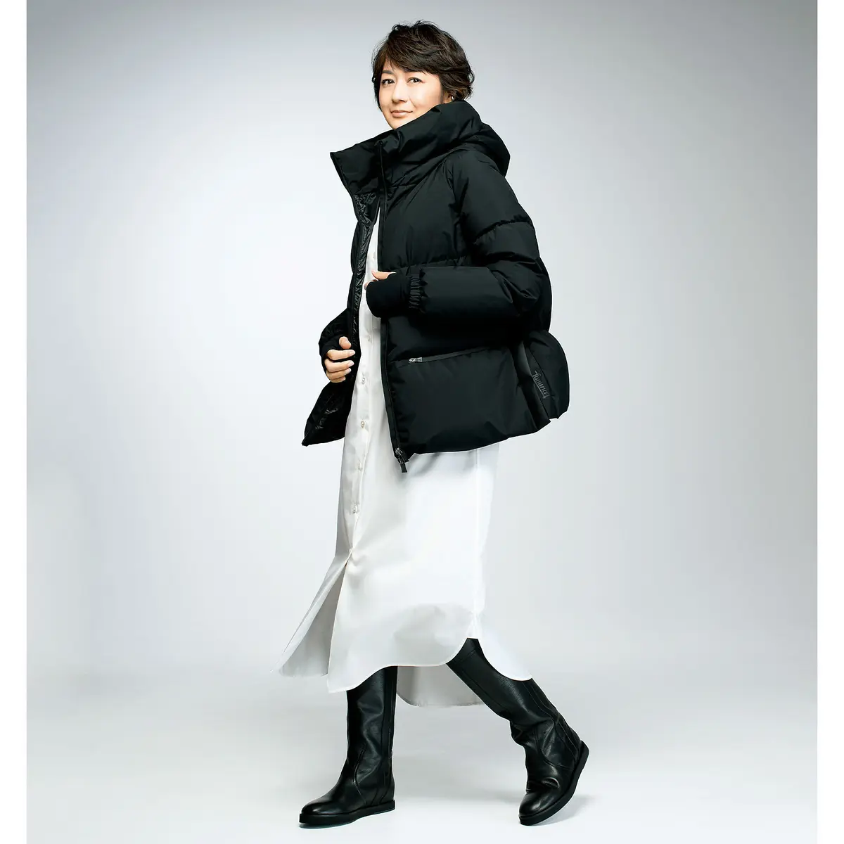 HERNO ラミナーショート丈ダウン