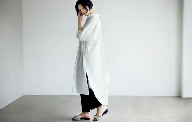 クリアな白の田沢美亜