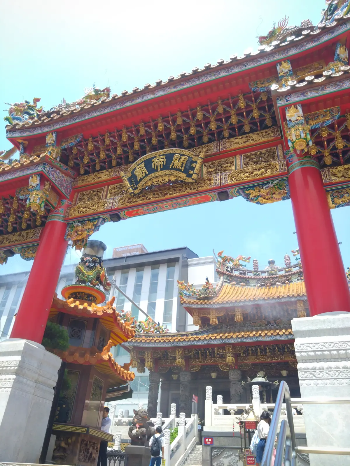 横浜中華街、関帝廟