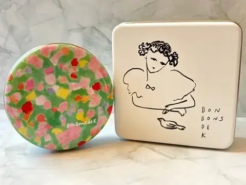 BON BONS DE K クッキー缶