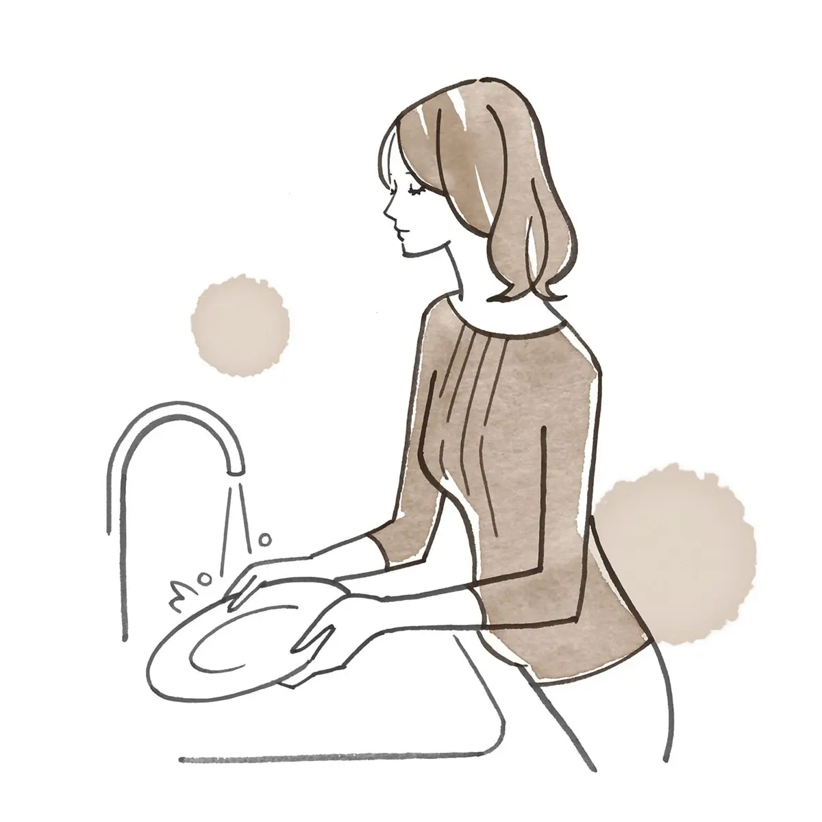 すぐどこかに 寄りかかる