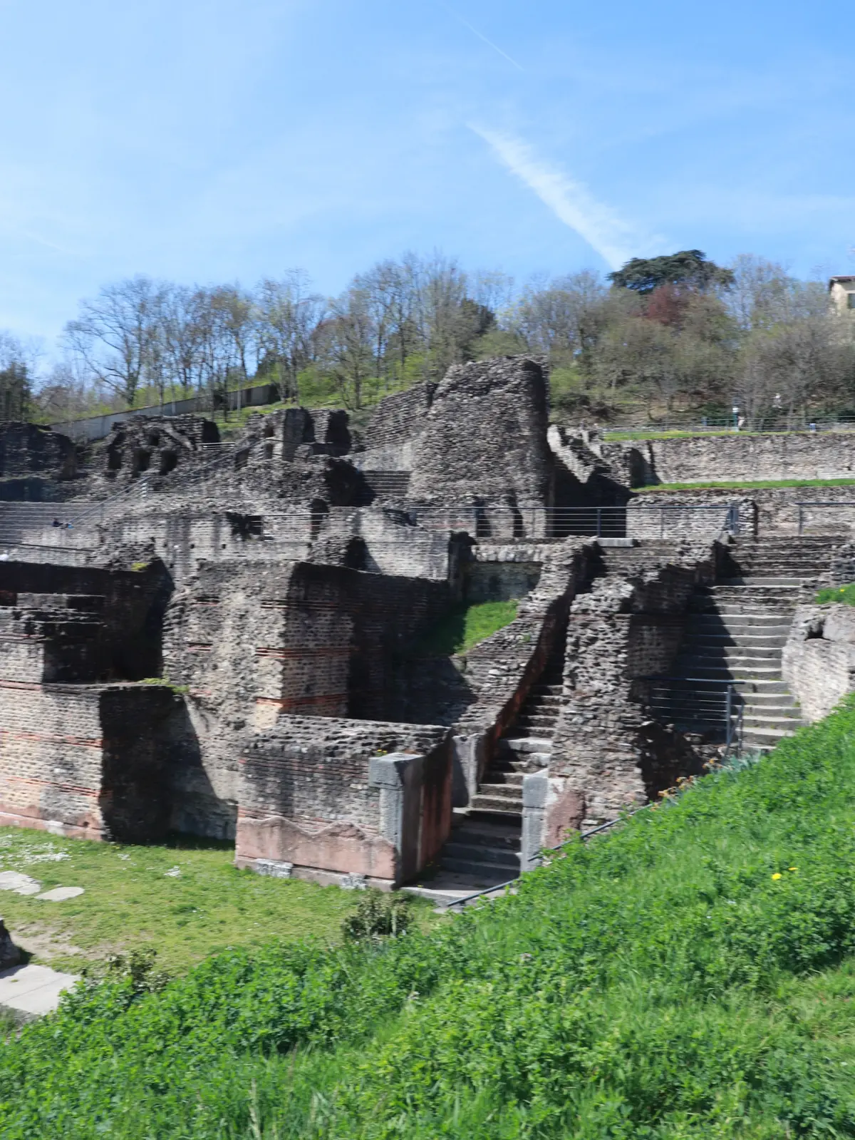 フランス　リヨン　古代ローマ劇場