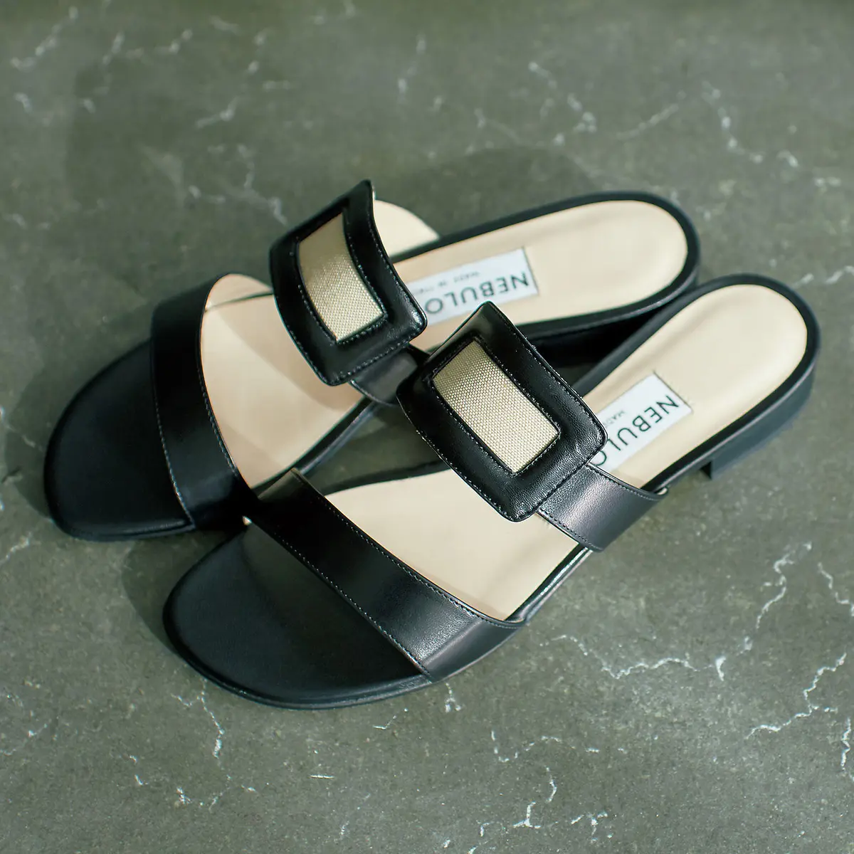 NEBULONI E.×éclat フラットサンダル