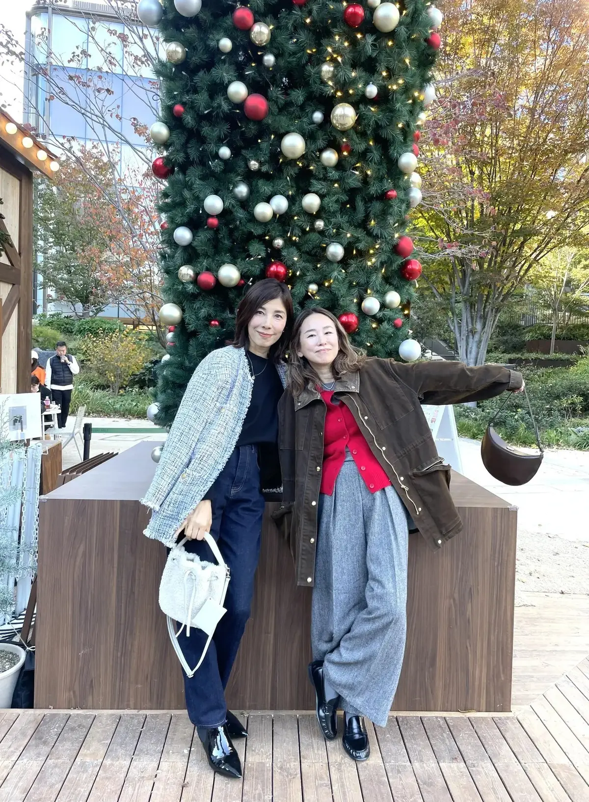 ZARA 黒ブーツ愛用 エクラ華組 綾部佳世さん