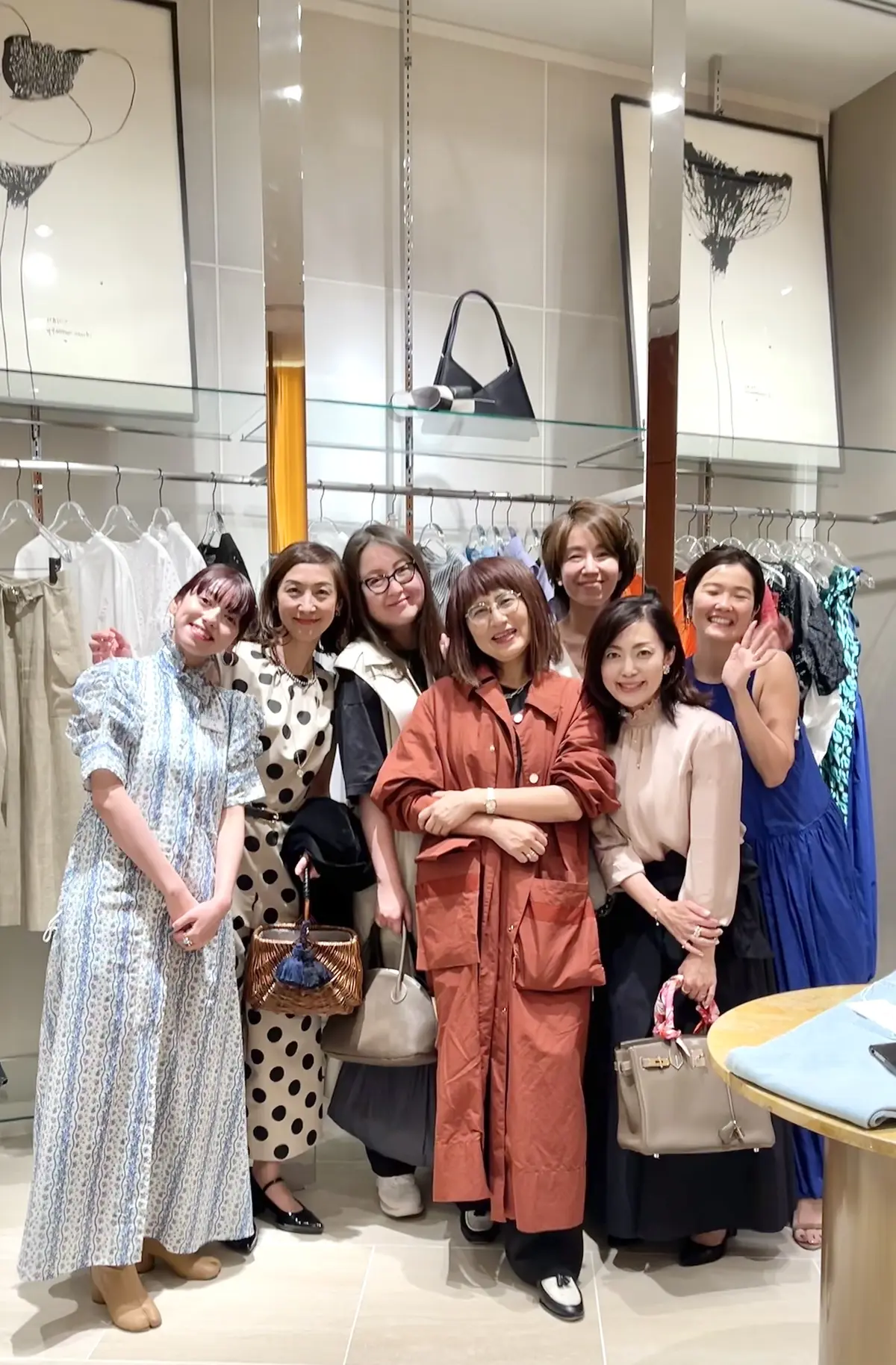 エクラメンバーで記念写真