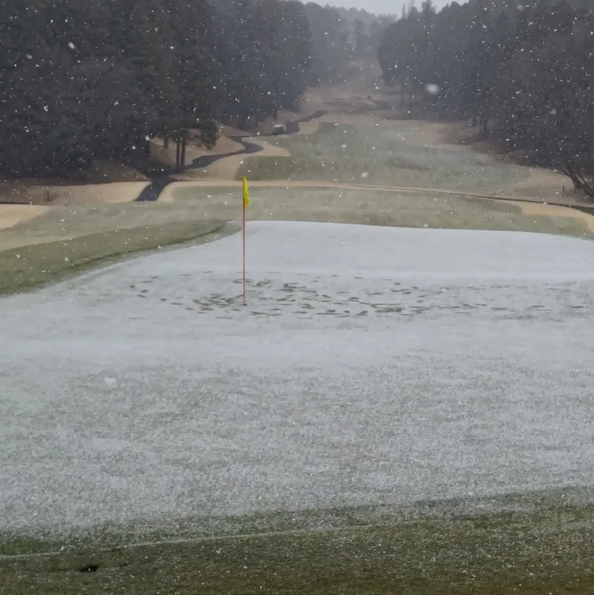 太平洋クラブ成田コース９番ホールにて