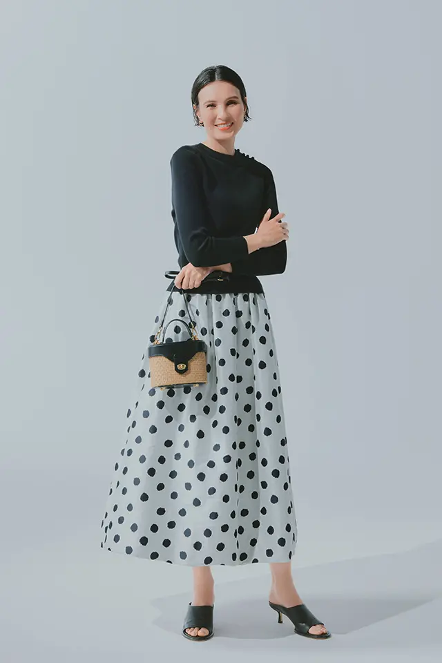【Style1】大人かわいいドットスカート