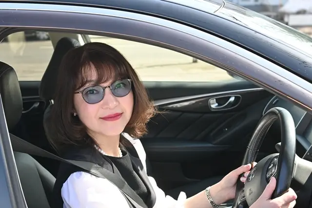 50代春のミディアムヘア