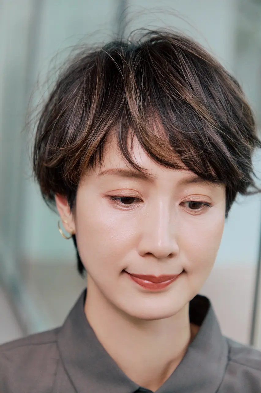 Webエクラ ショートヘアスタイルのポイント