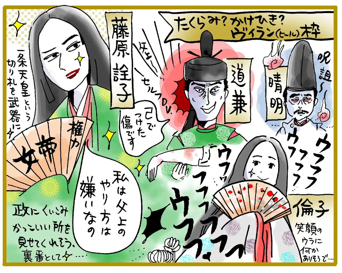 小迎裕美子　道兼　詮子　晴明　倫子