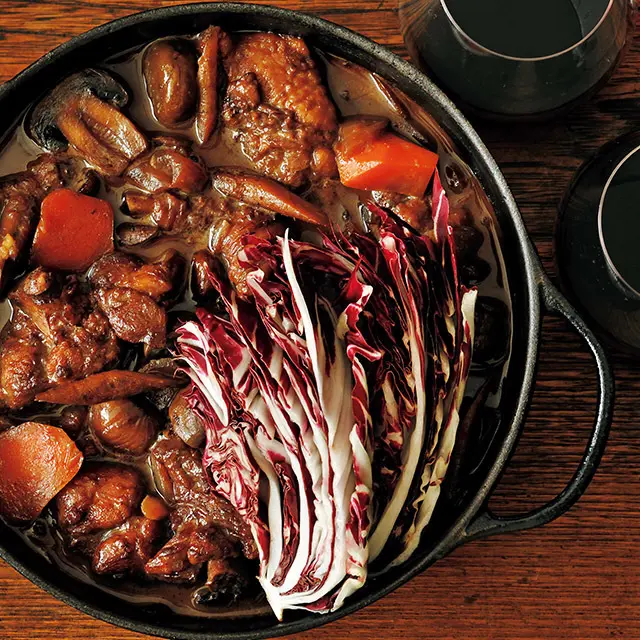 ワイン鶏すき鍋