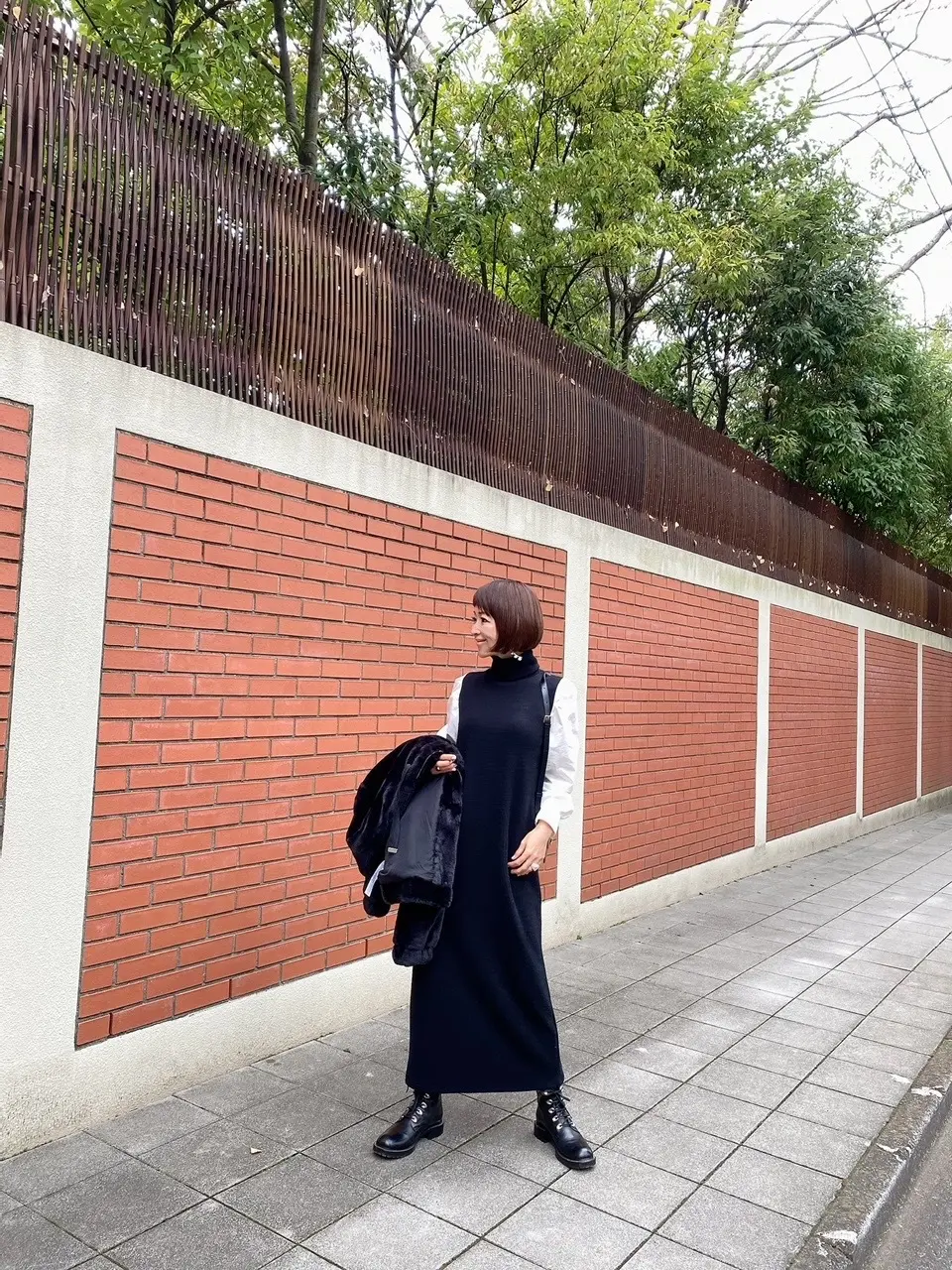 ZARAのエコファーフードジャケットの画像_3