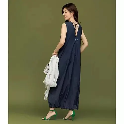 【50代 ワンピース】初夏の大人のワンピの画像_11