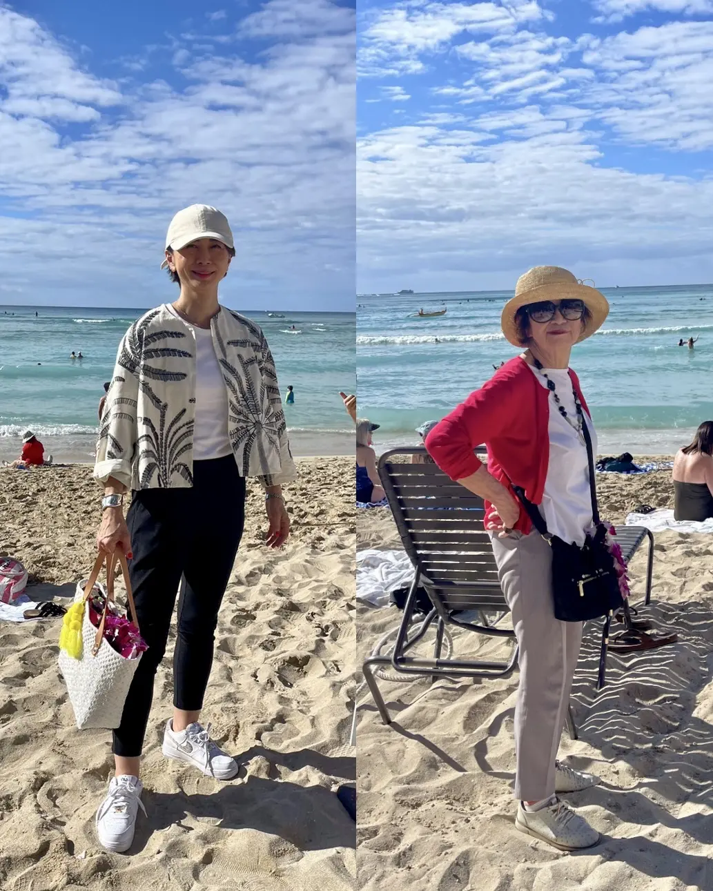 母とのハワイ旅行の旅コーデなどの画像_1