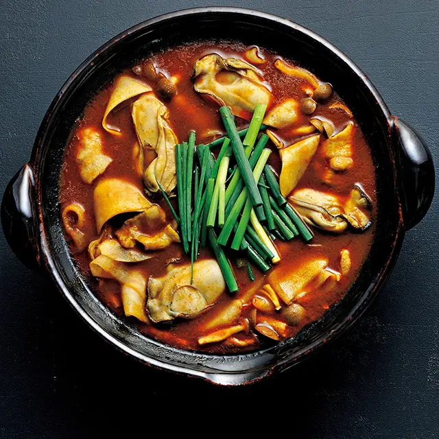 大根と牡蠣のカレー鍋