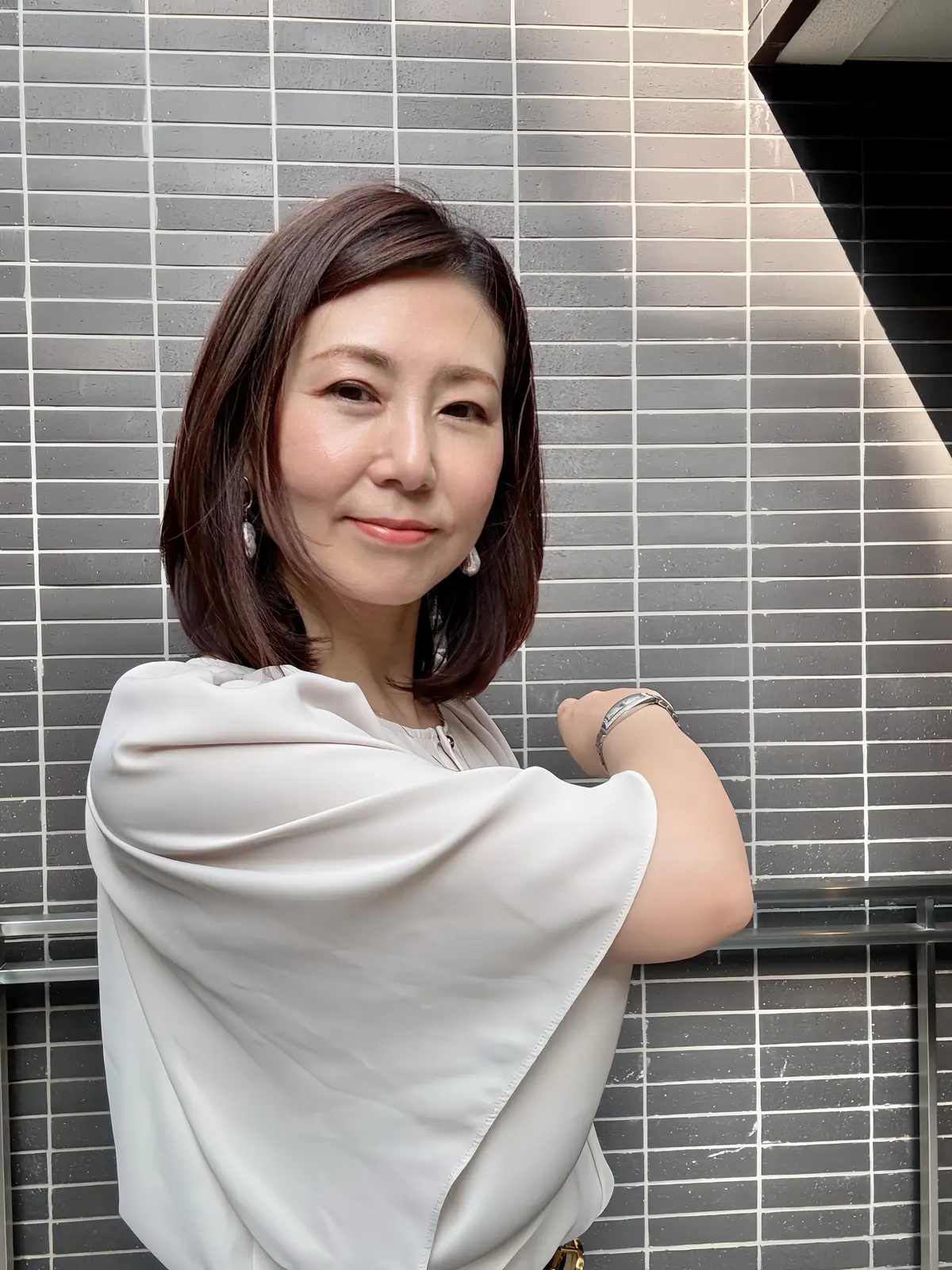 50代細見え♡カラーパンツコーデの画像_5