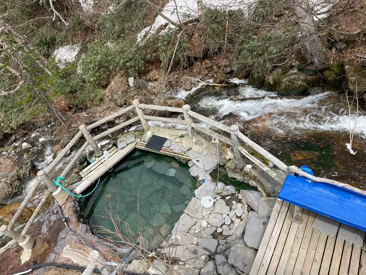 初体験！秘境の秘湯！混浴露天風呂！の画像_2