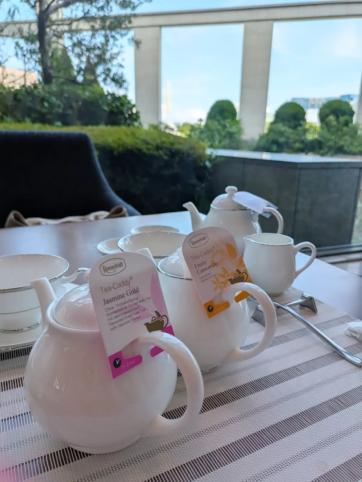 ロンネフェルトの紅茶も種類がいっぱい