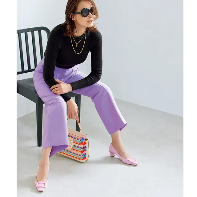 ヘルシーな色っぽさをもたらす 「インパクトカラー」