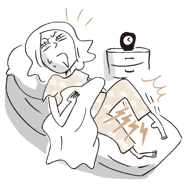 足がつる　こむら返り