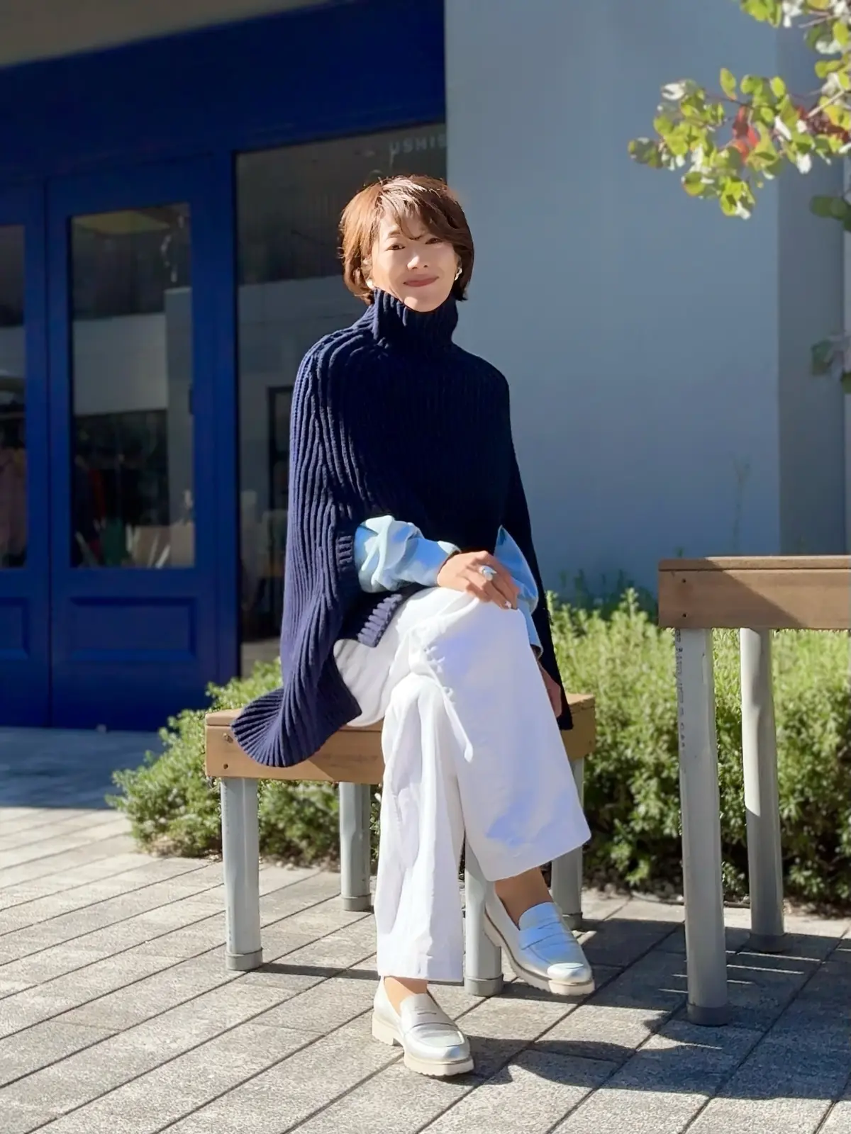 E by eclatのきれいめカットソーの画像_9