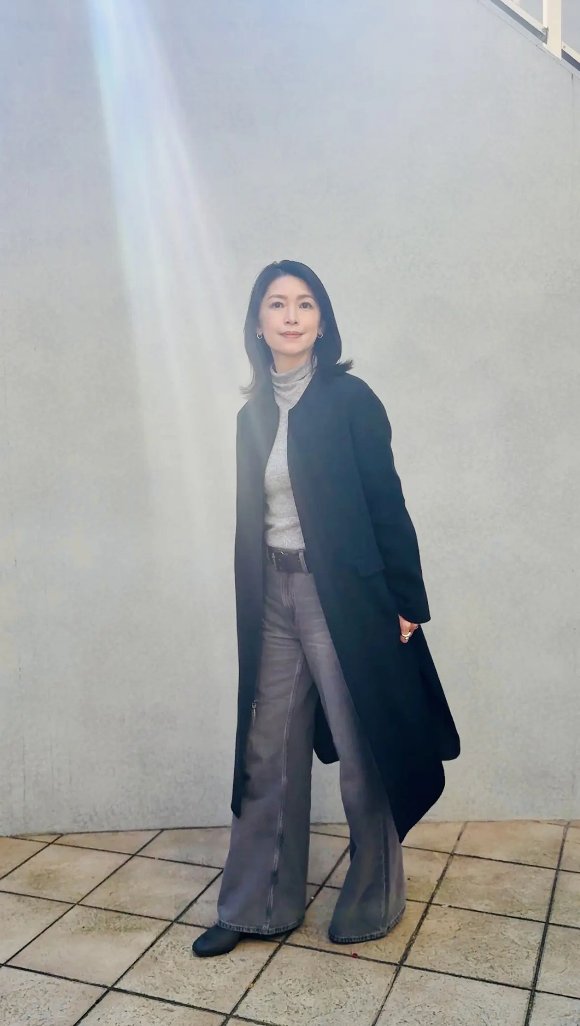 UNIQLOデニム🩶グレーワントーンコーの画像_14