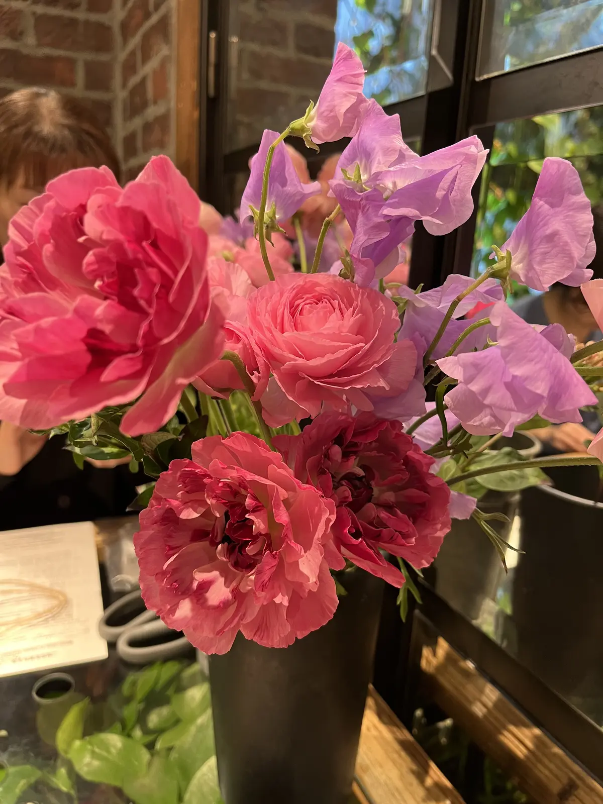 ラナンキュラスのブーケレッスン＆アフタヌの画像_5