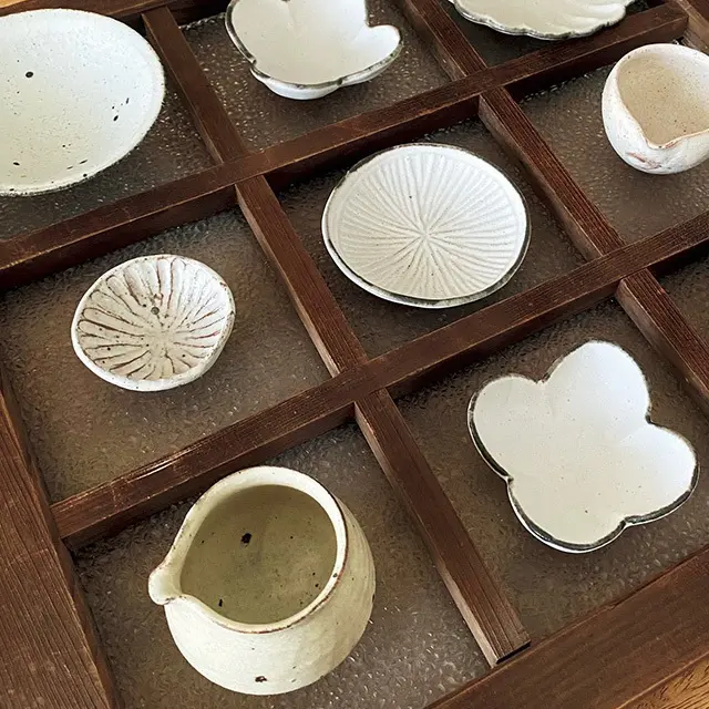 柔らかな表情の器が好き。 作家さんとの交流も楽しい！