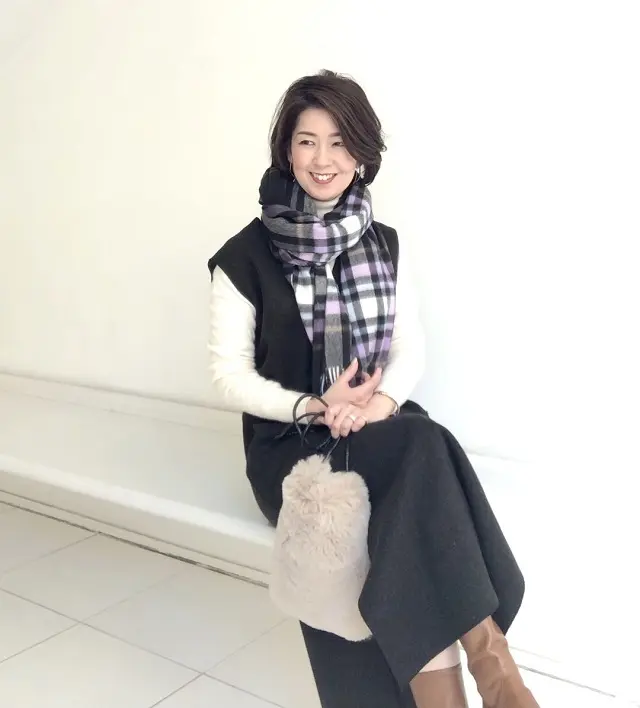 ストールアレンジ