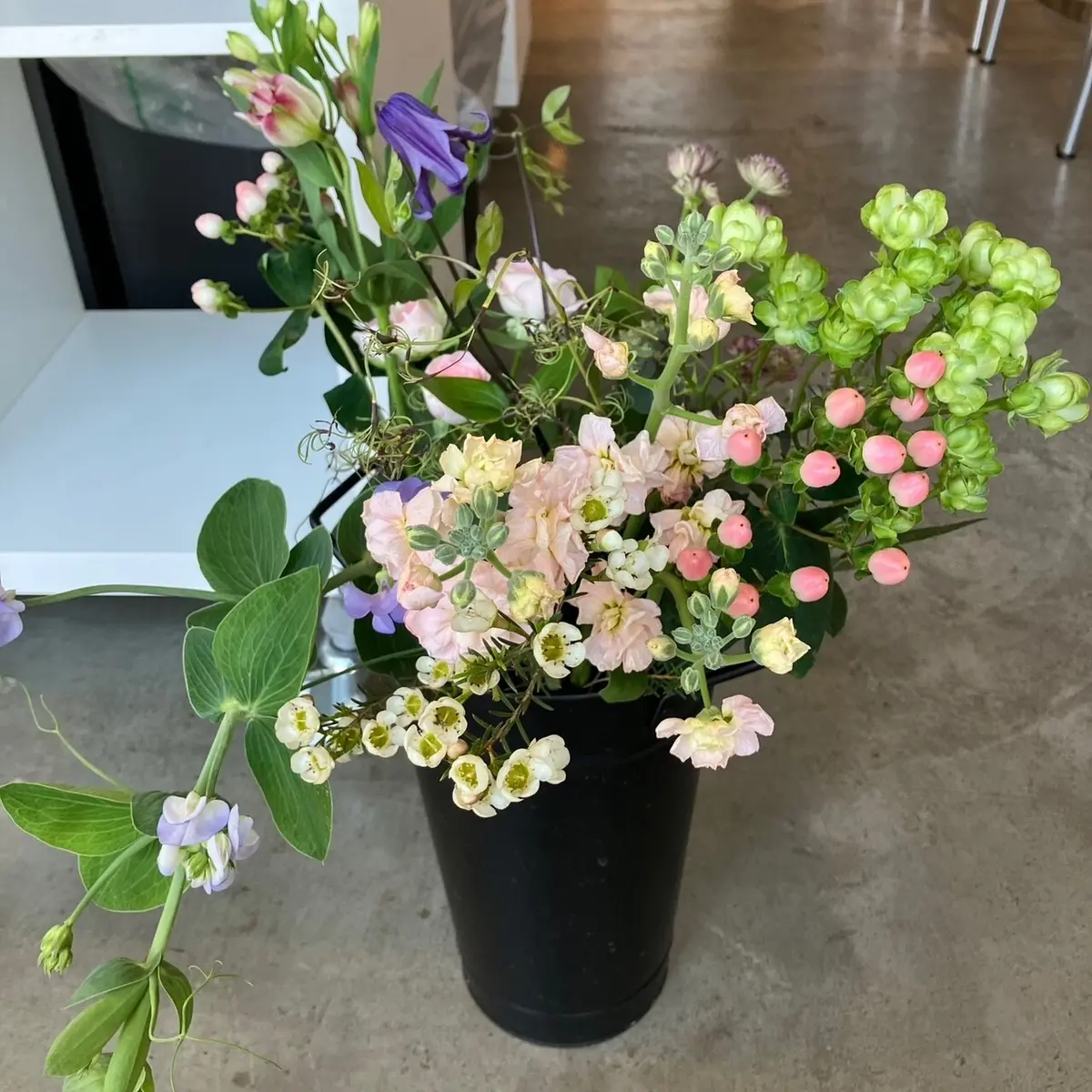 ニコライ・バーグマンのフラワースクールの花材