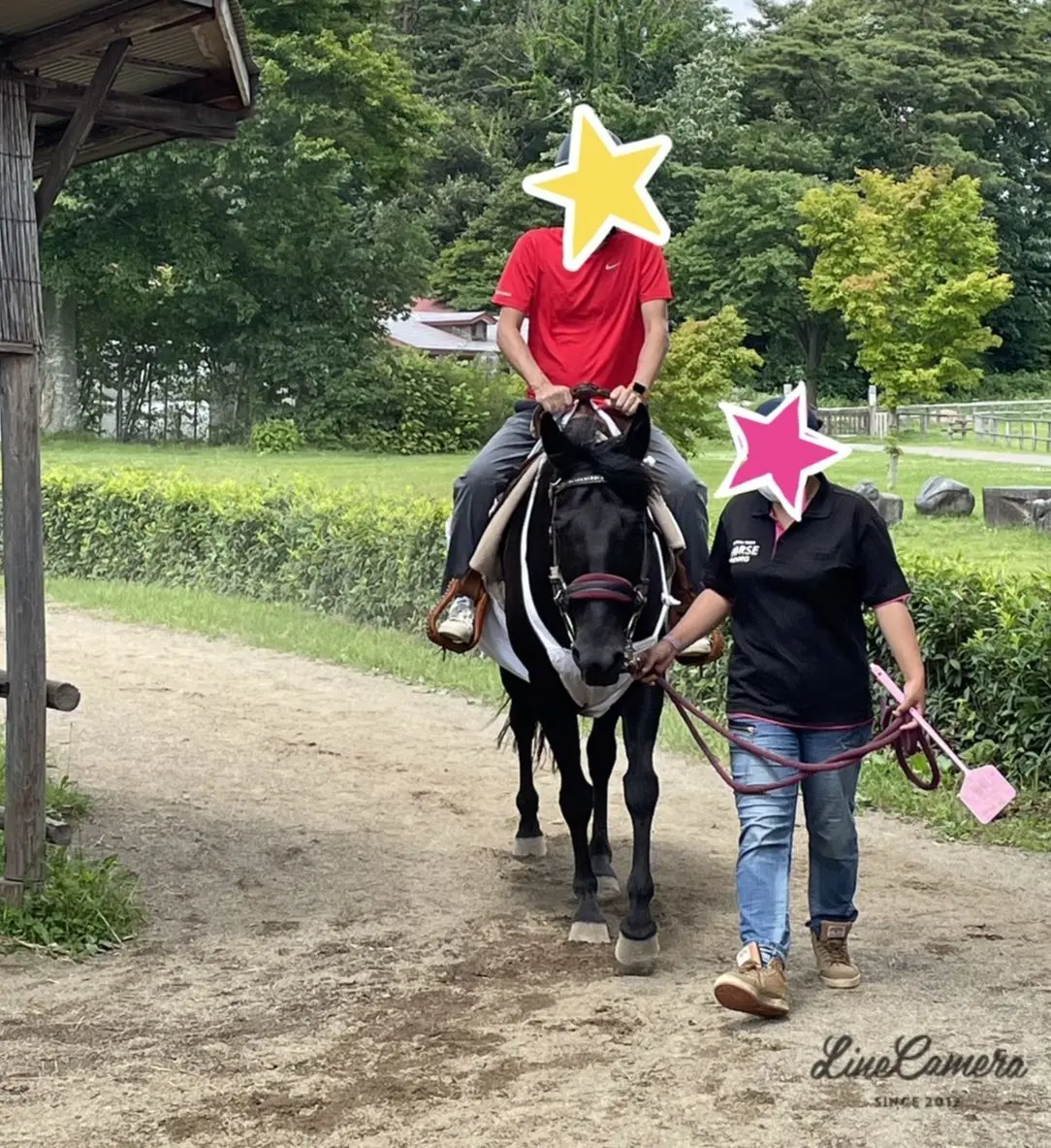 小岩井農場　乗馬体験