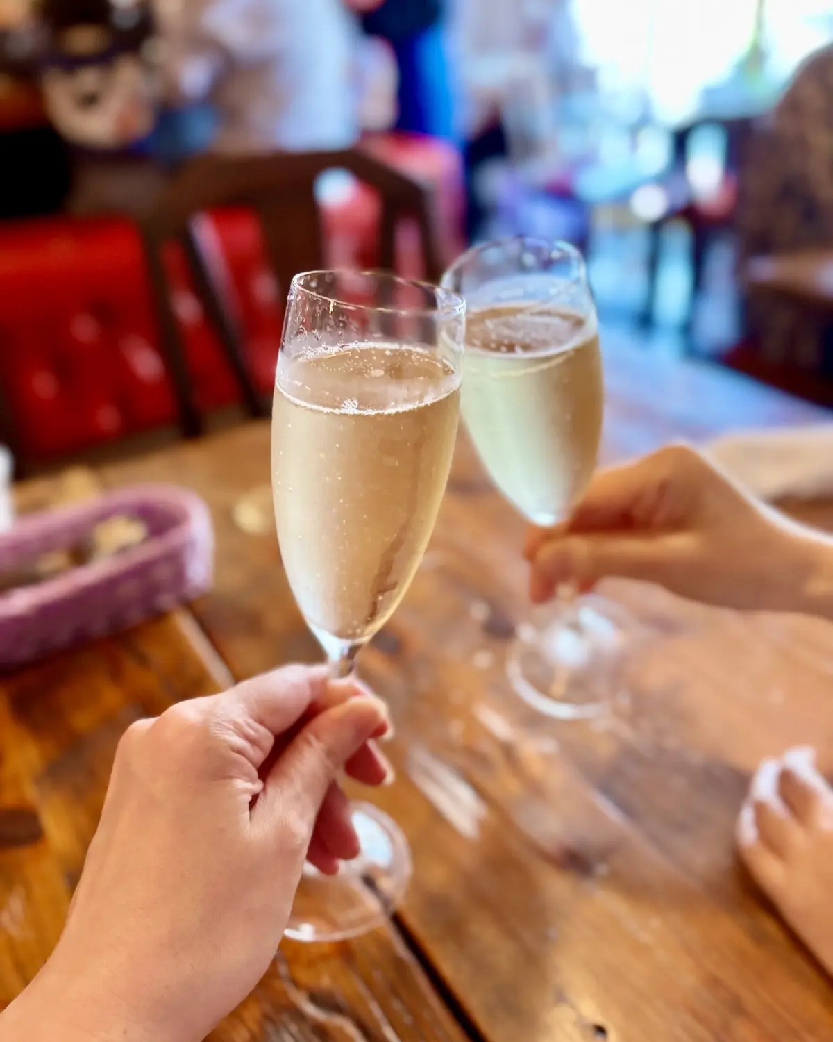 スプマンテで乾杯