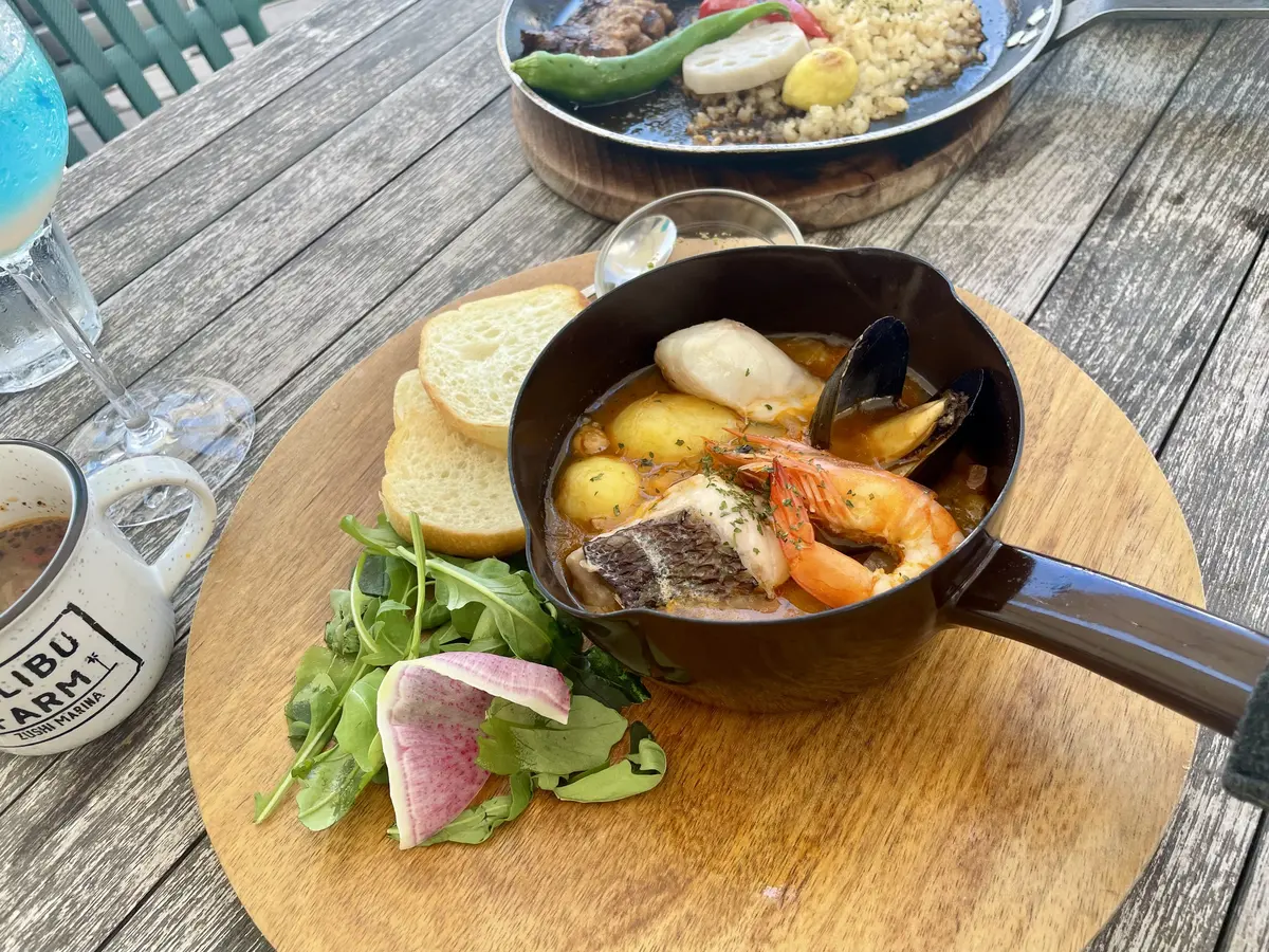 Malibu Farm メインディッシュ