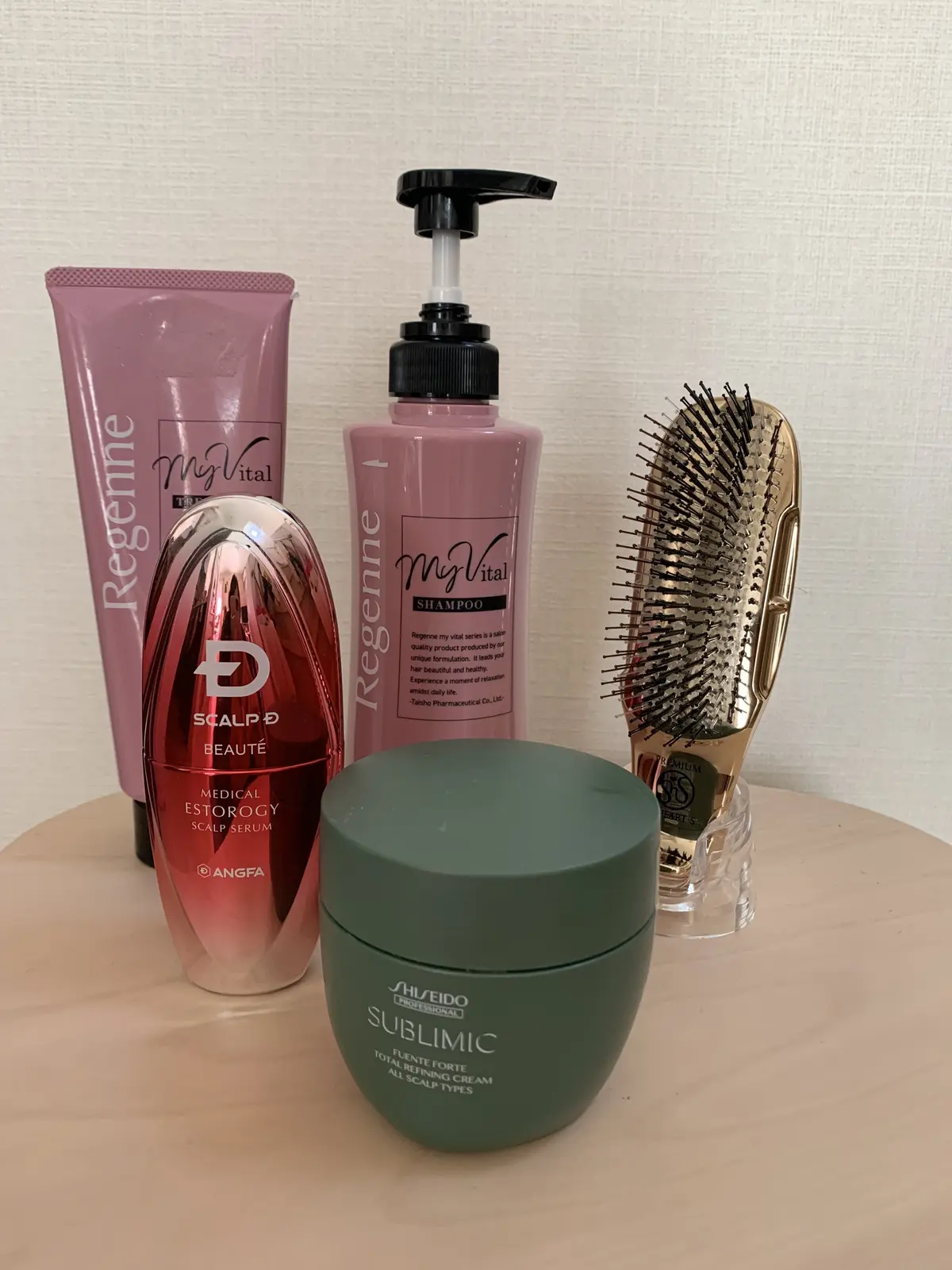 美髪プロジェクトで使用したグッズ5品