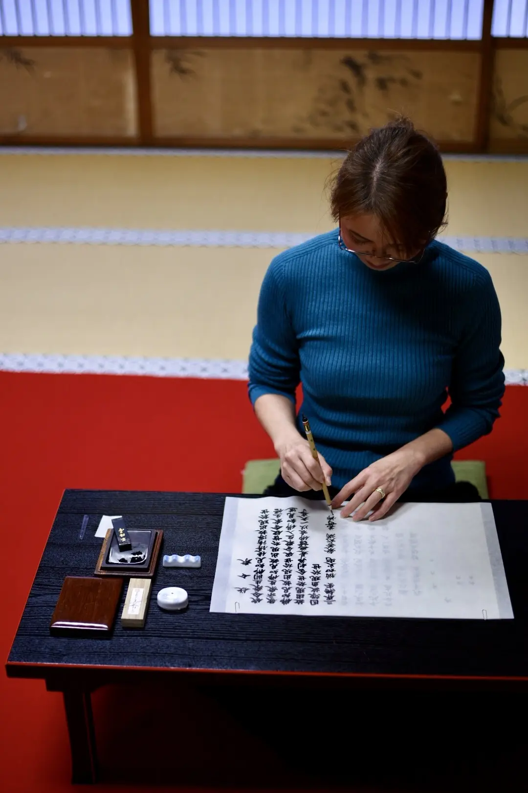 年の瀬に鎌倉で写経体験の画像_22