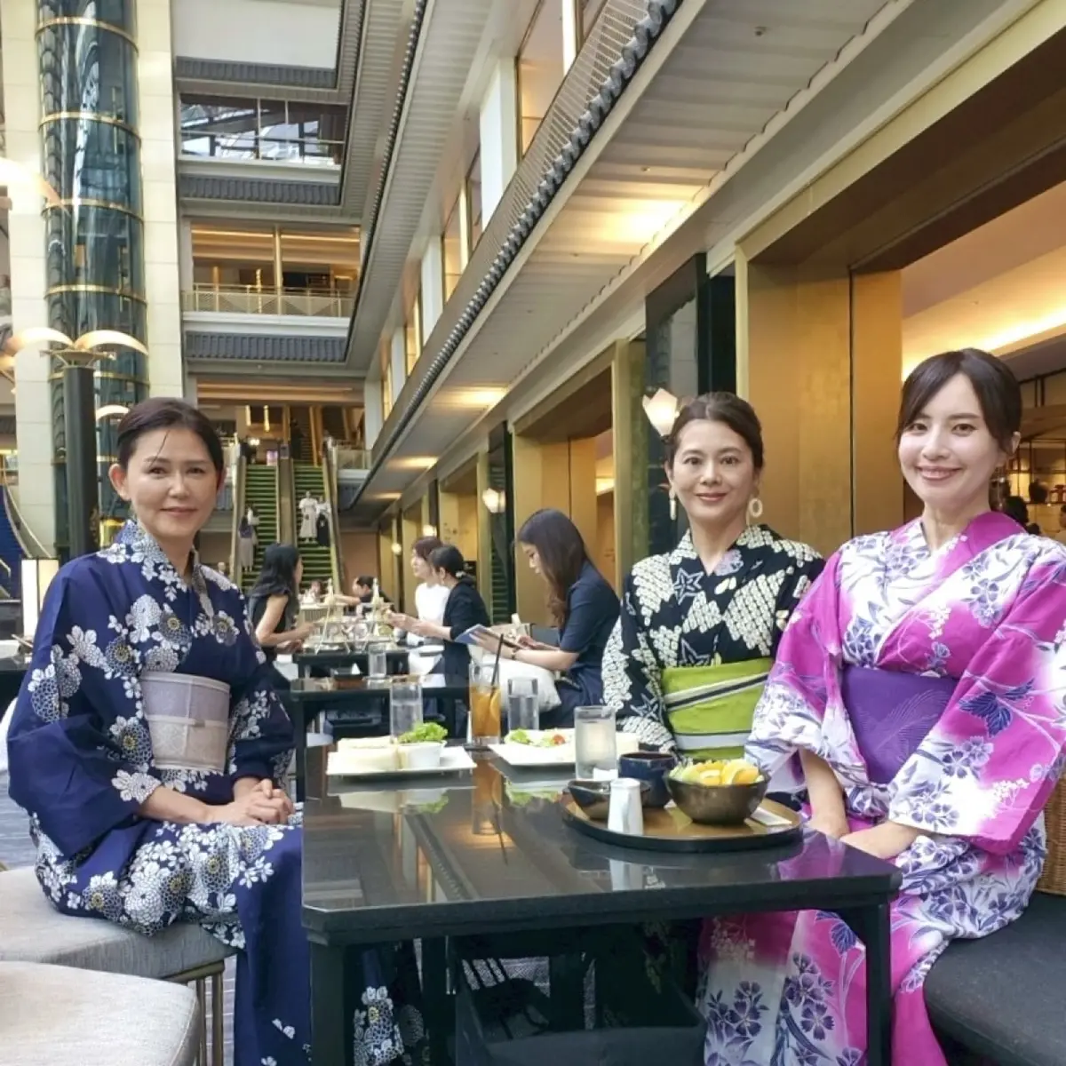 50代の浴衣スタイル〜夏の雅叙園と日本橋の画像_7