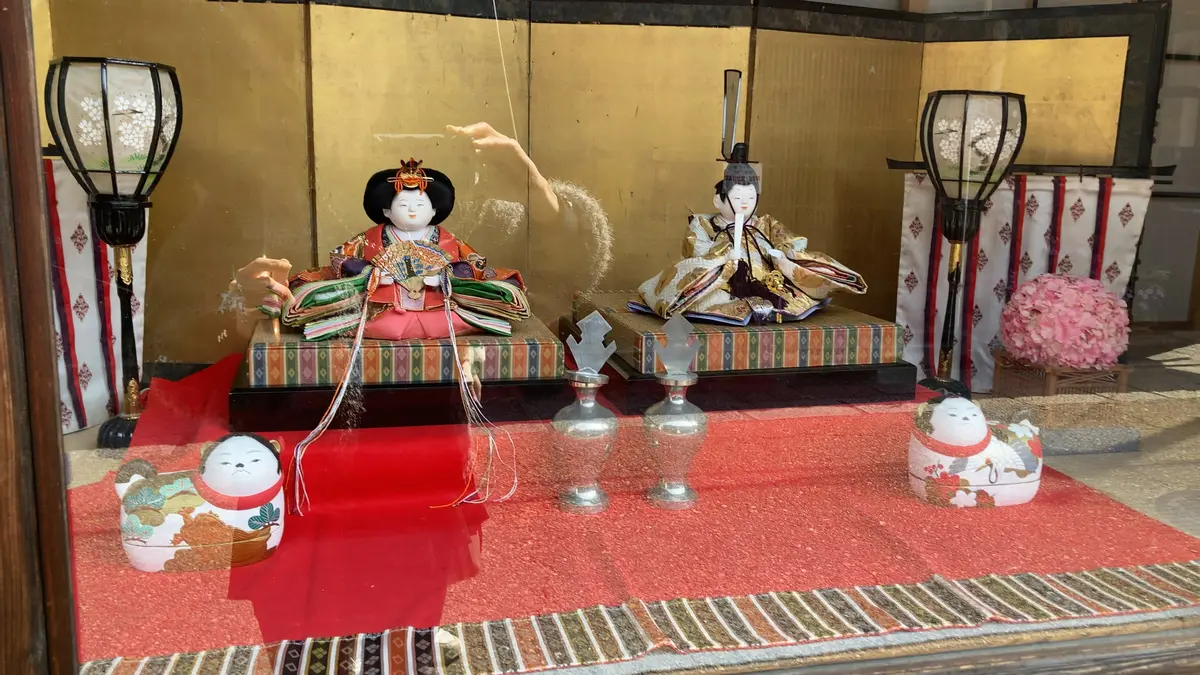 娘とデートはずっと行きたかった町屋の雛めの画像_9