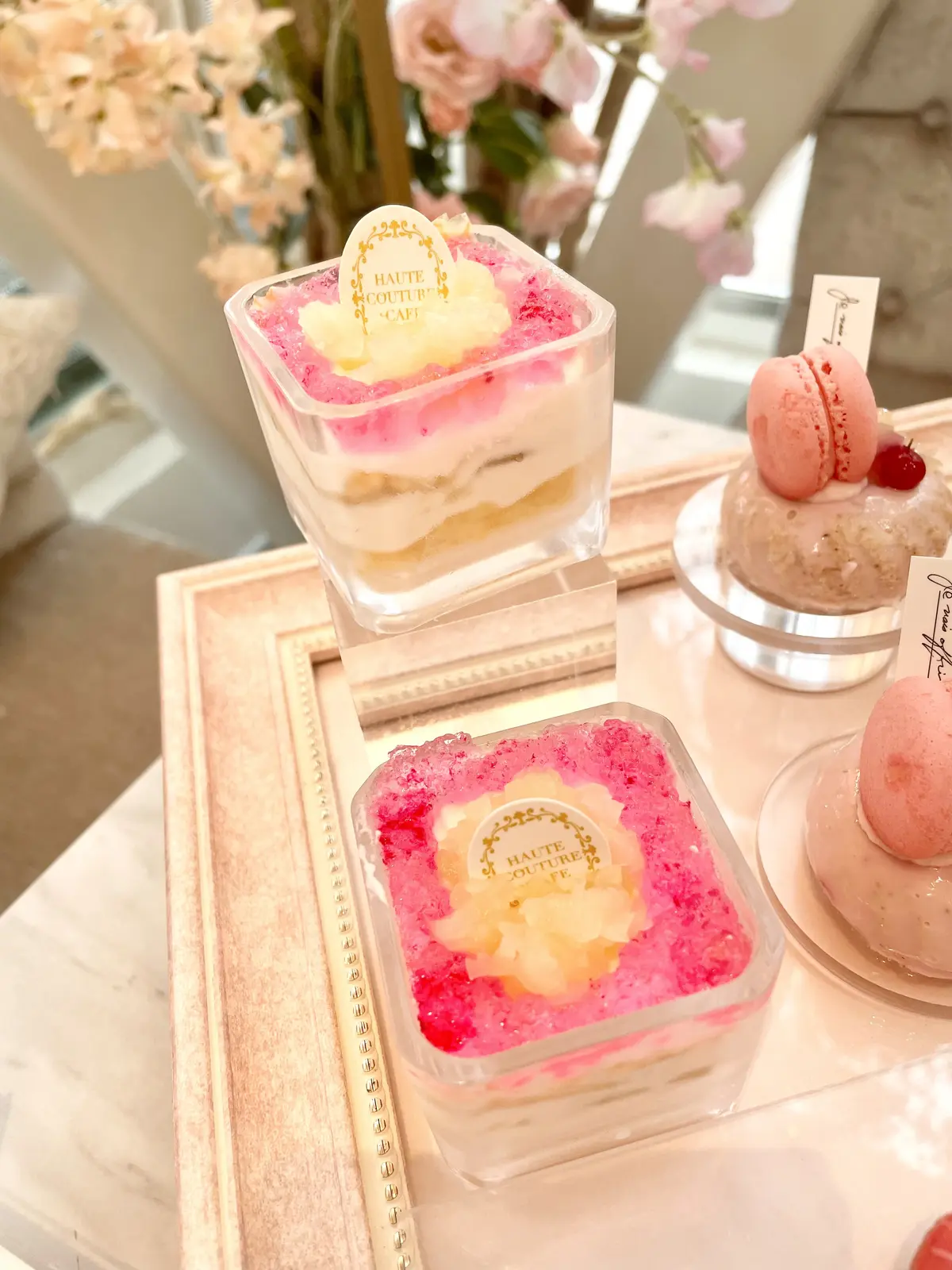 お花の世界が素敵！美味しい桃のアフタヌーの画像_17