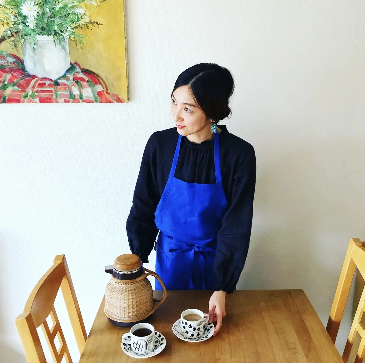 リネンの手作りエプロンで、家時間。の画像_4