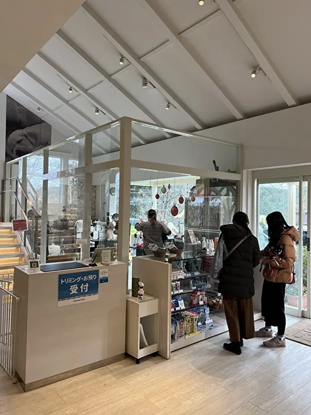 トリミングやシャンプーもできます！