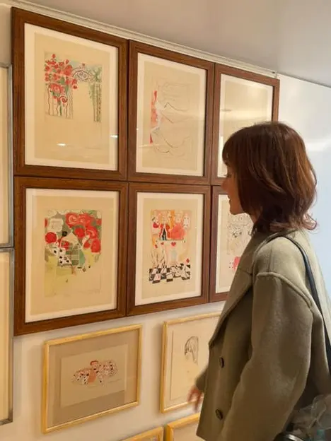 『山本容子版画展』ギャラリーツアーに参加の画像_14