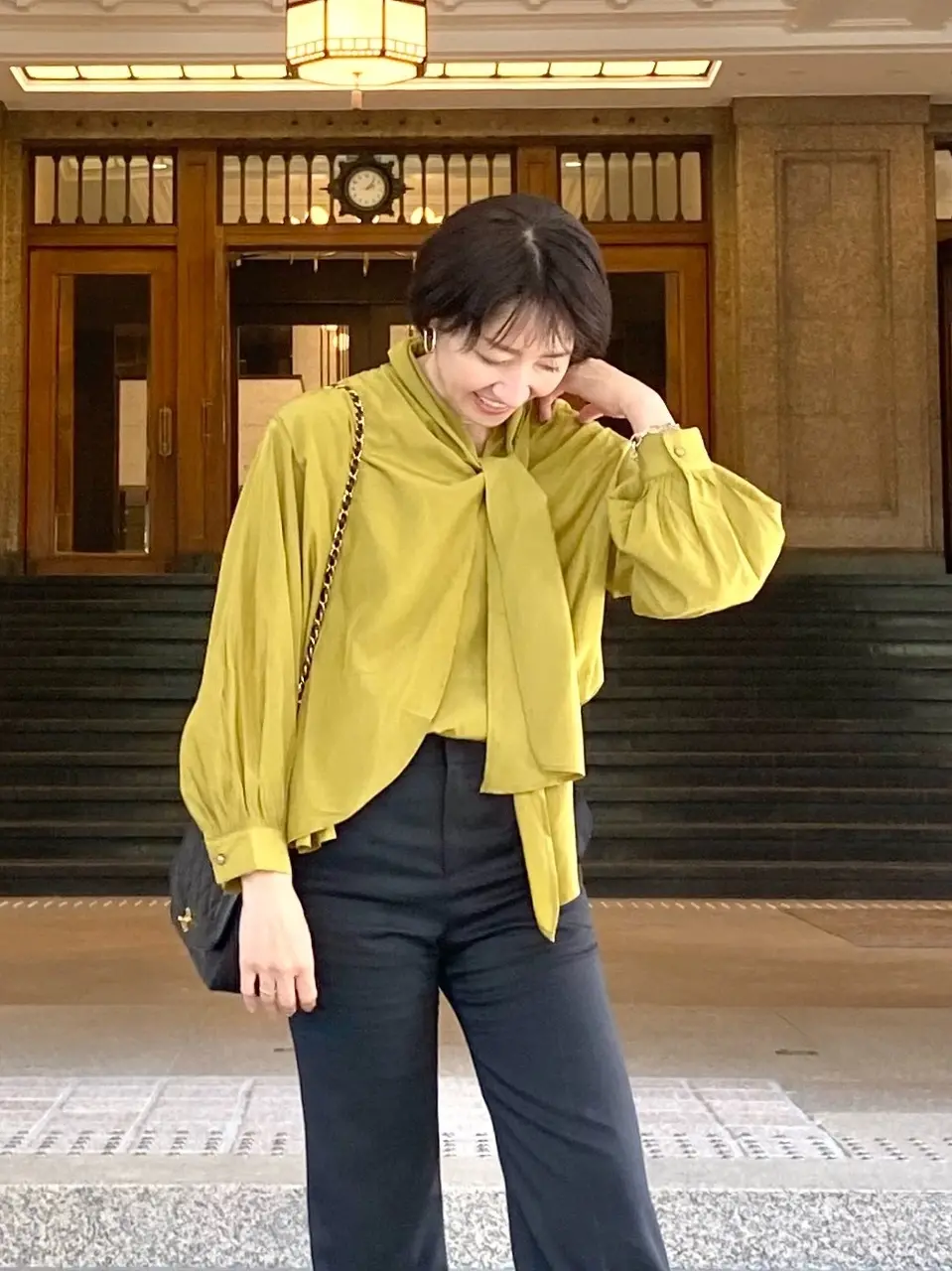 九段会館テラス 上半身コーデ