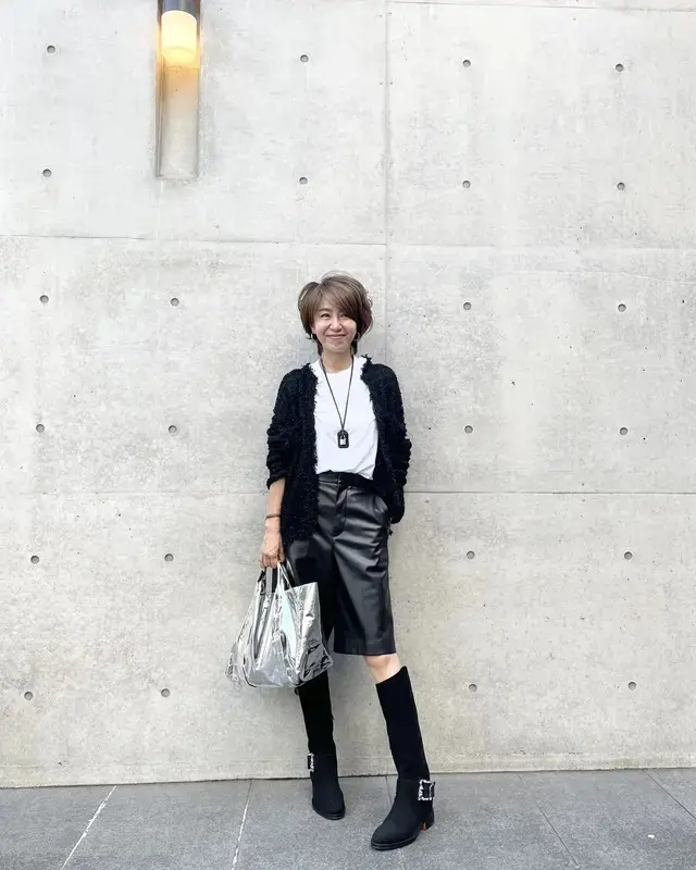 華組　ブーツコーデ