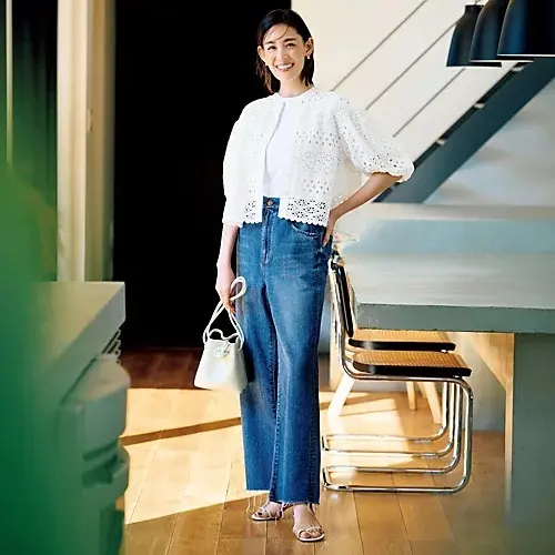 ne Quittez pas×eclat 【別注】レースジャケット ￥33,000