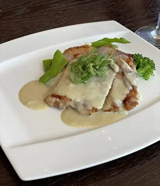 イベリコ豚のゴルゴンゾーラソース