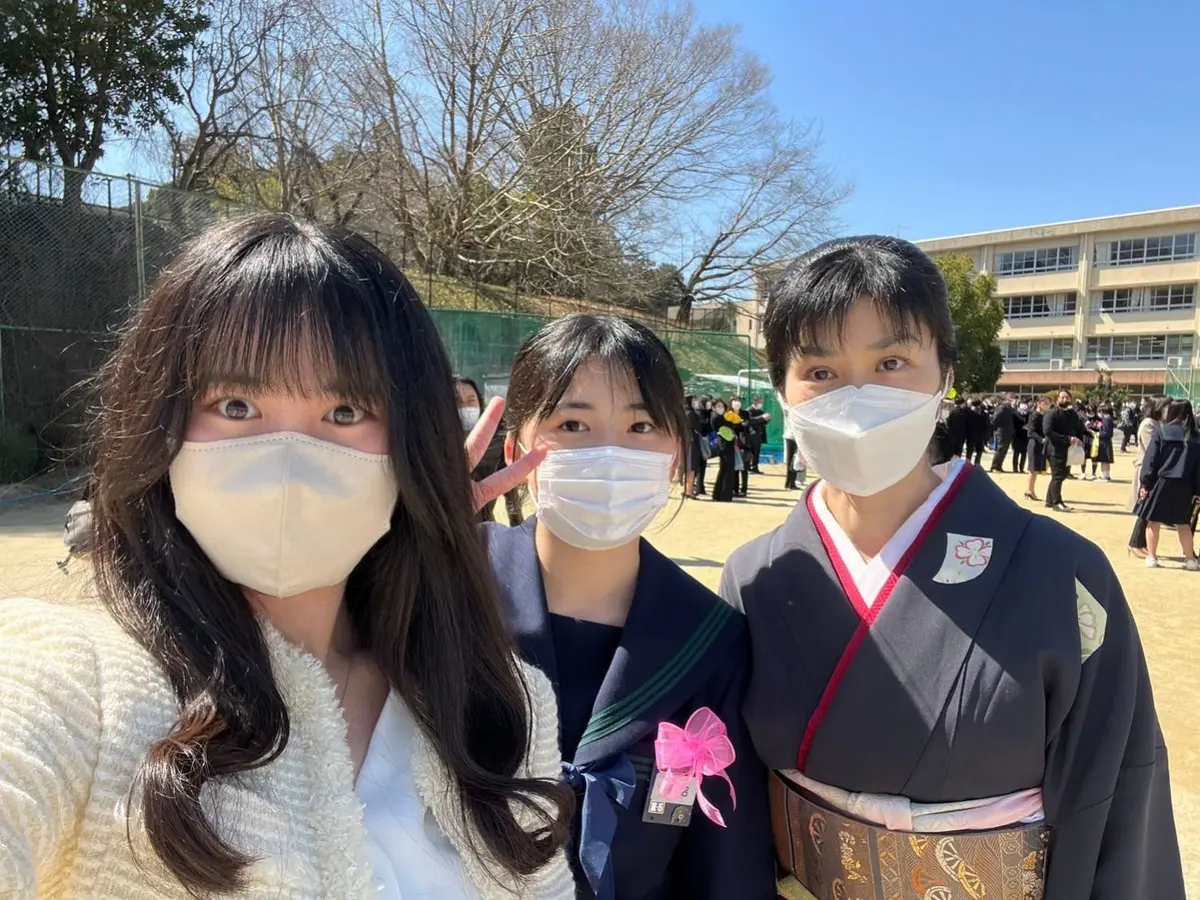 卒業式はお着物で　お気に入りの井澤屋さんの画像_3